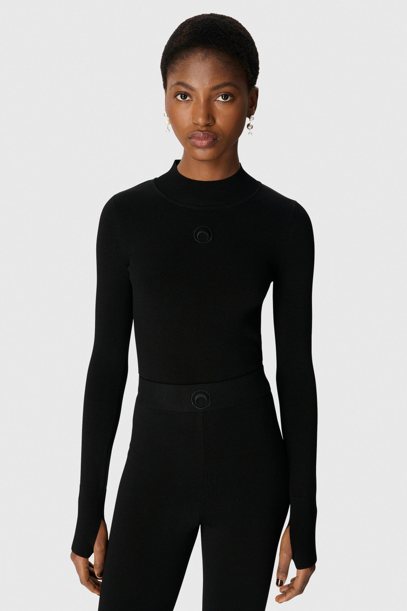Moon Logo Knit Leggings 3