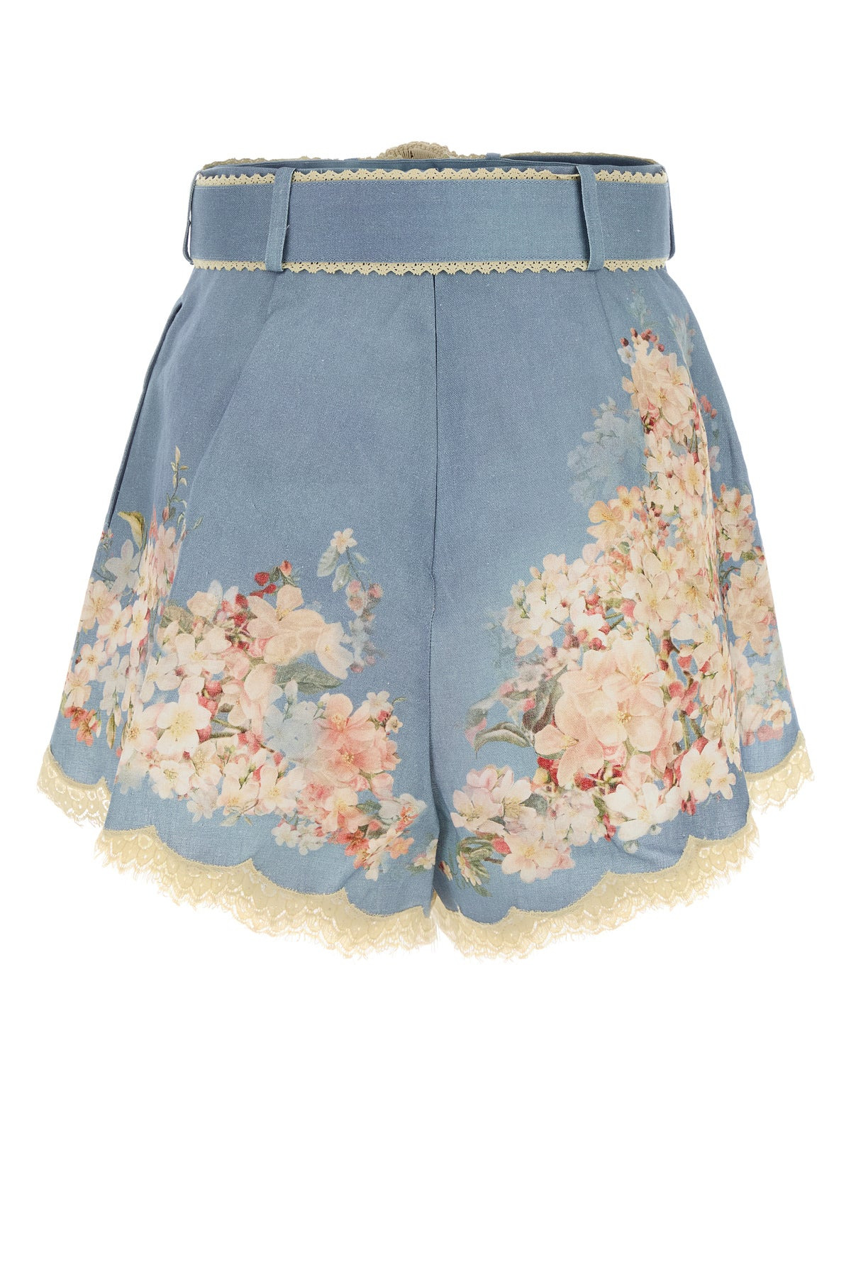 Printed linen Cascadian shorts - 2