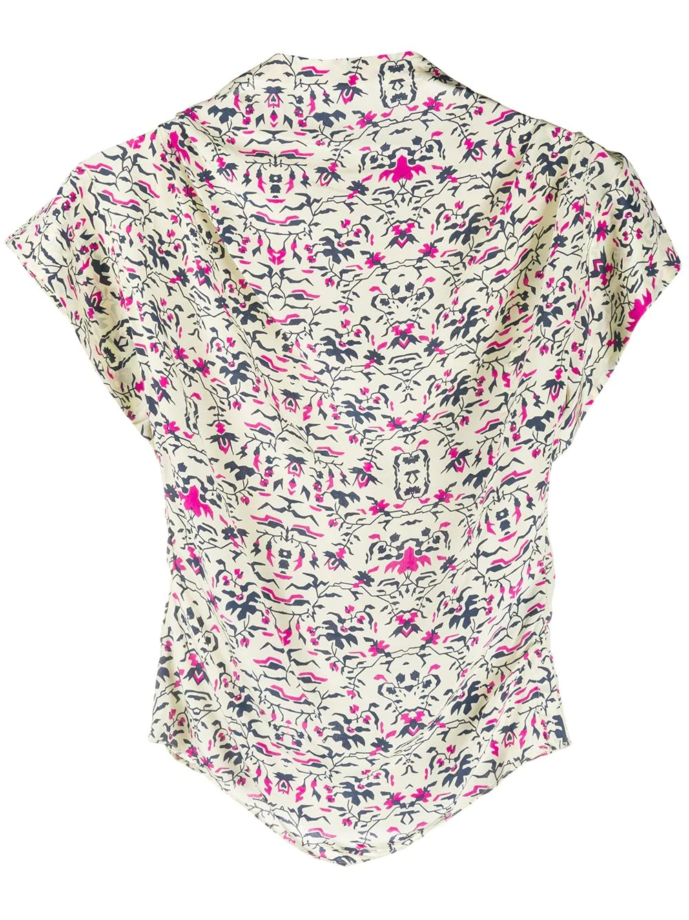 floral-print blouse - 1