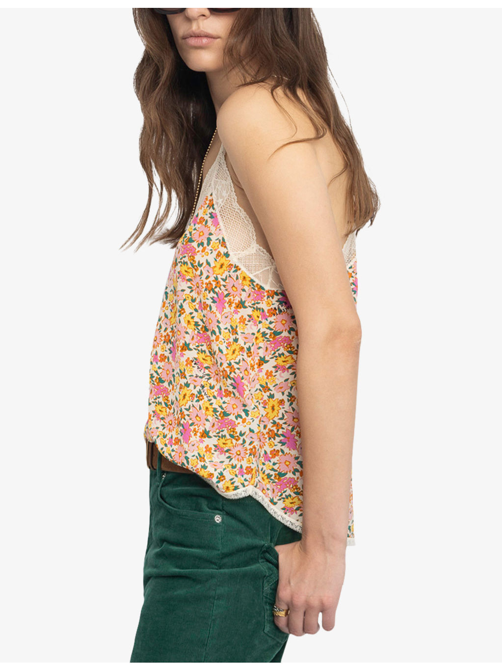 Christy Floral-Print Woven Cami Top - 4