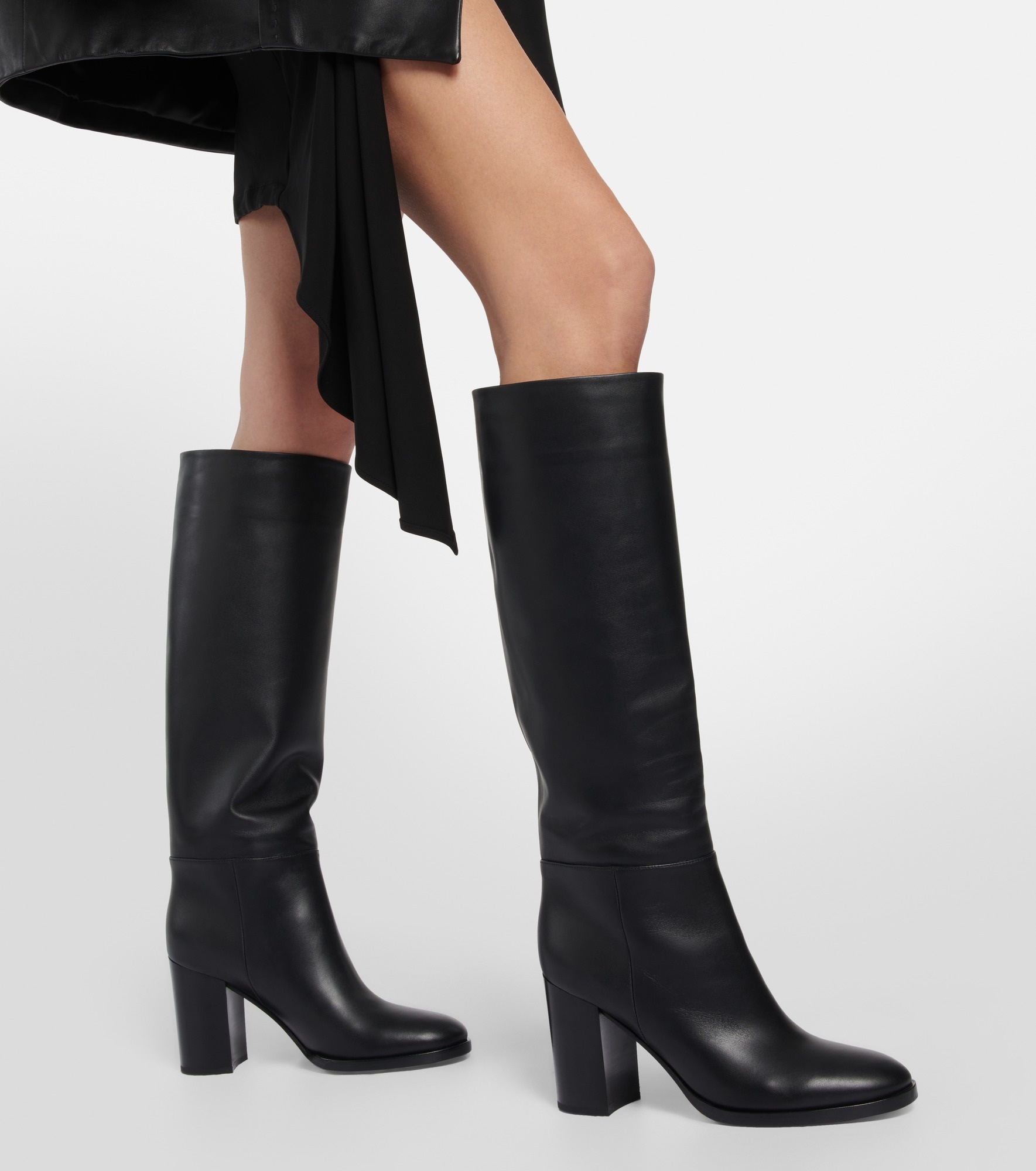 Santiago knee-high leather boots - 4