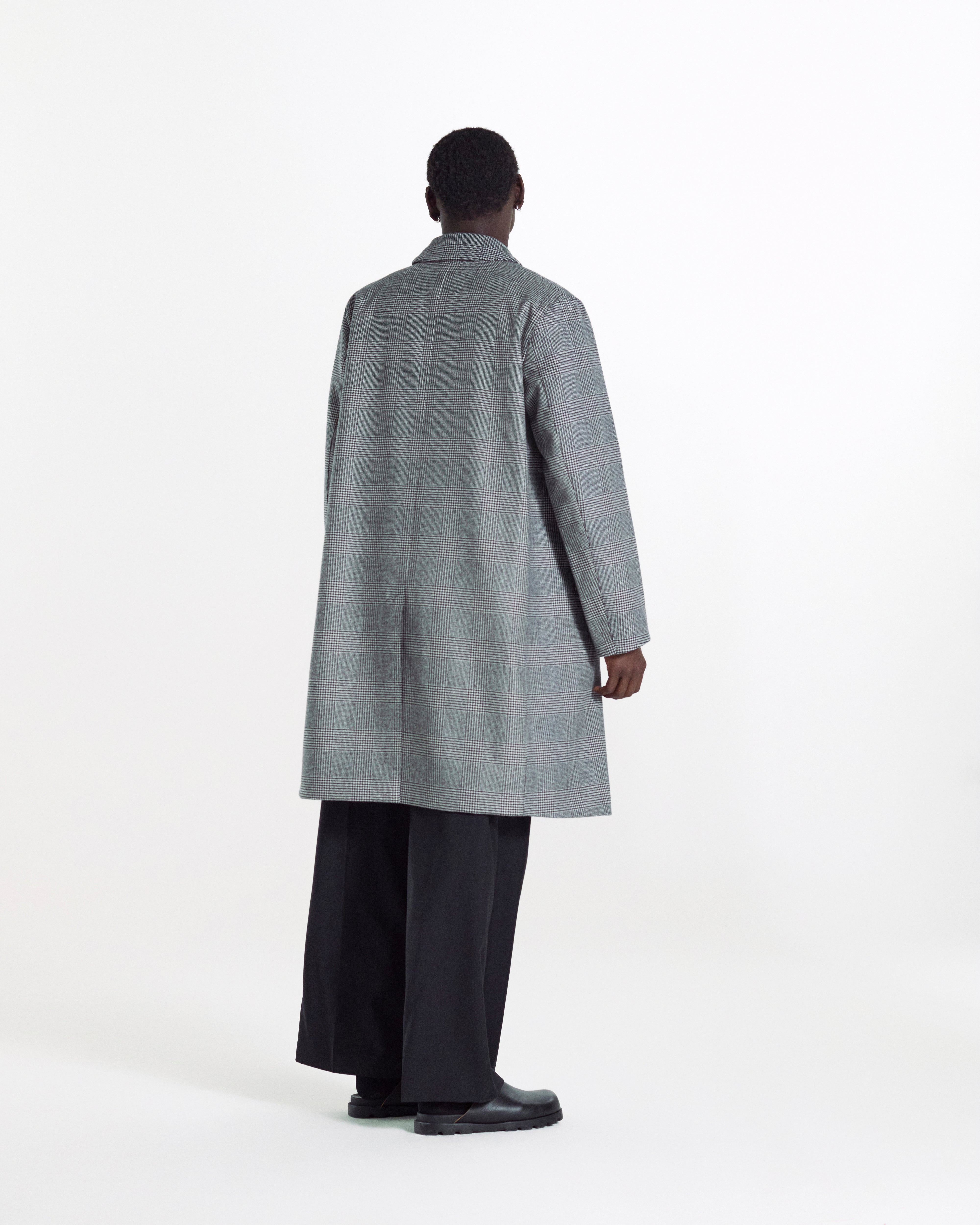 Dunkeld Glencheck Wool Coat - 4