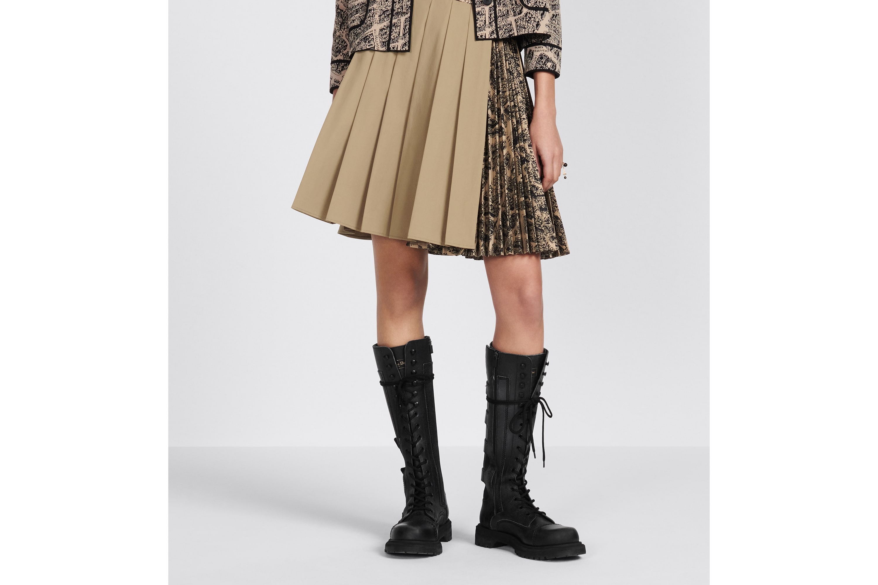 Pleated Miniskirt - 8