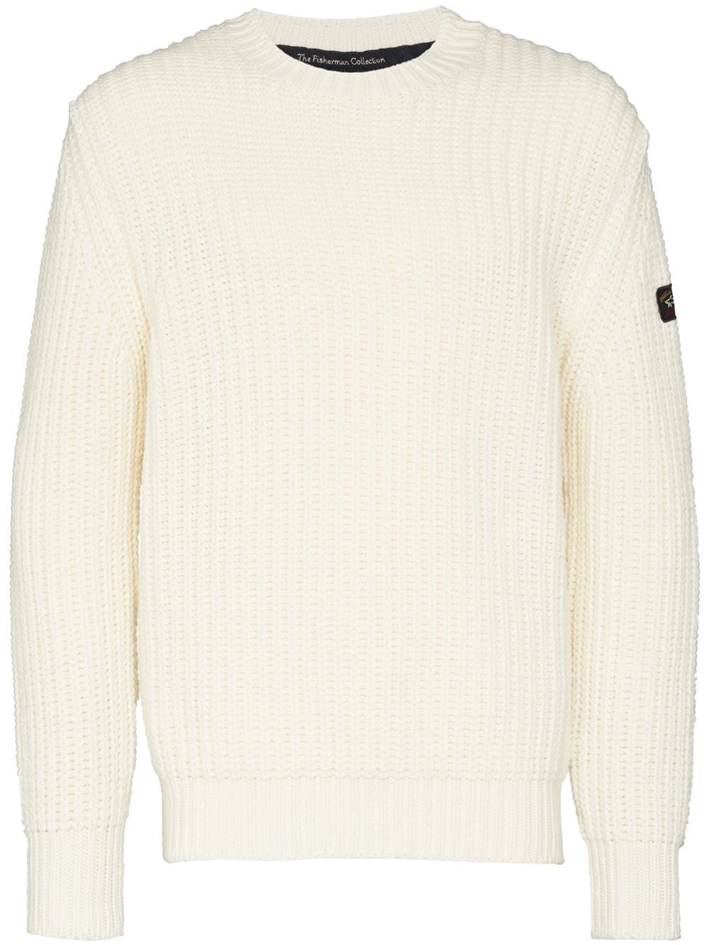 long sleeve ribbed sleeves jumper - 1