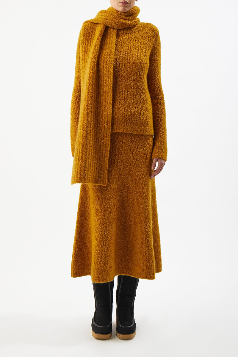 GABRIELA HEARST Ruben Scarf in Cashmere Boucle outlook