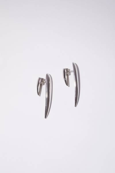 Acne Studios Silver-toned earring - Silver outlook
