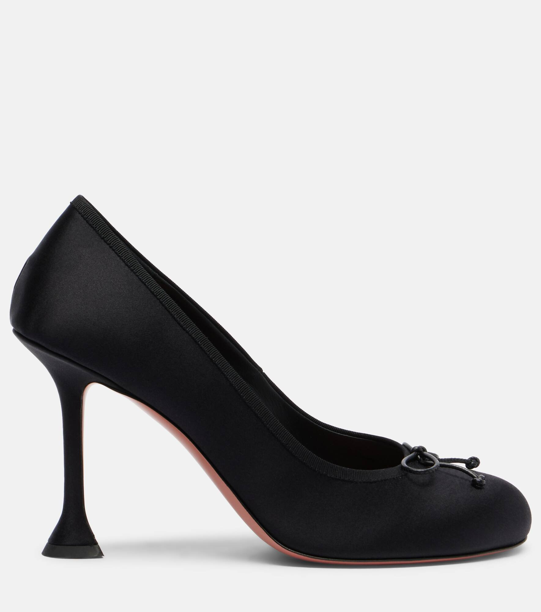 Lila 95 satin pumps - 4