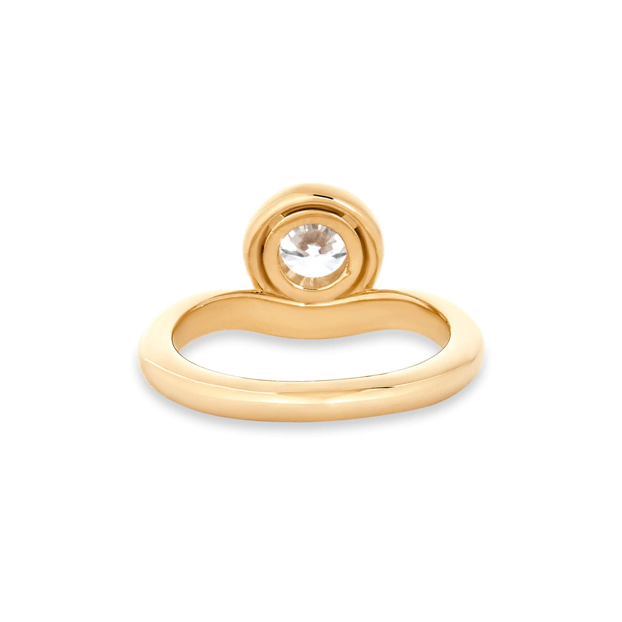 0.5CTW LAB-Created Diamond Bonbon Merge Ring - 8