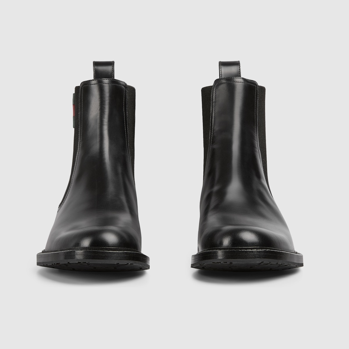 Men's ankle boot with leather Web - 3