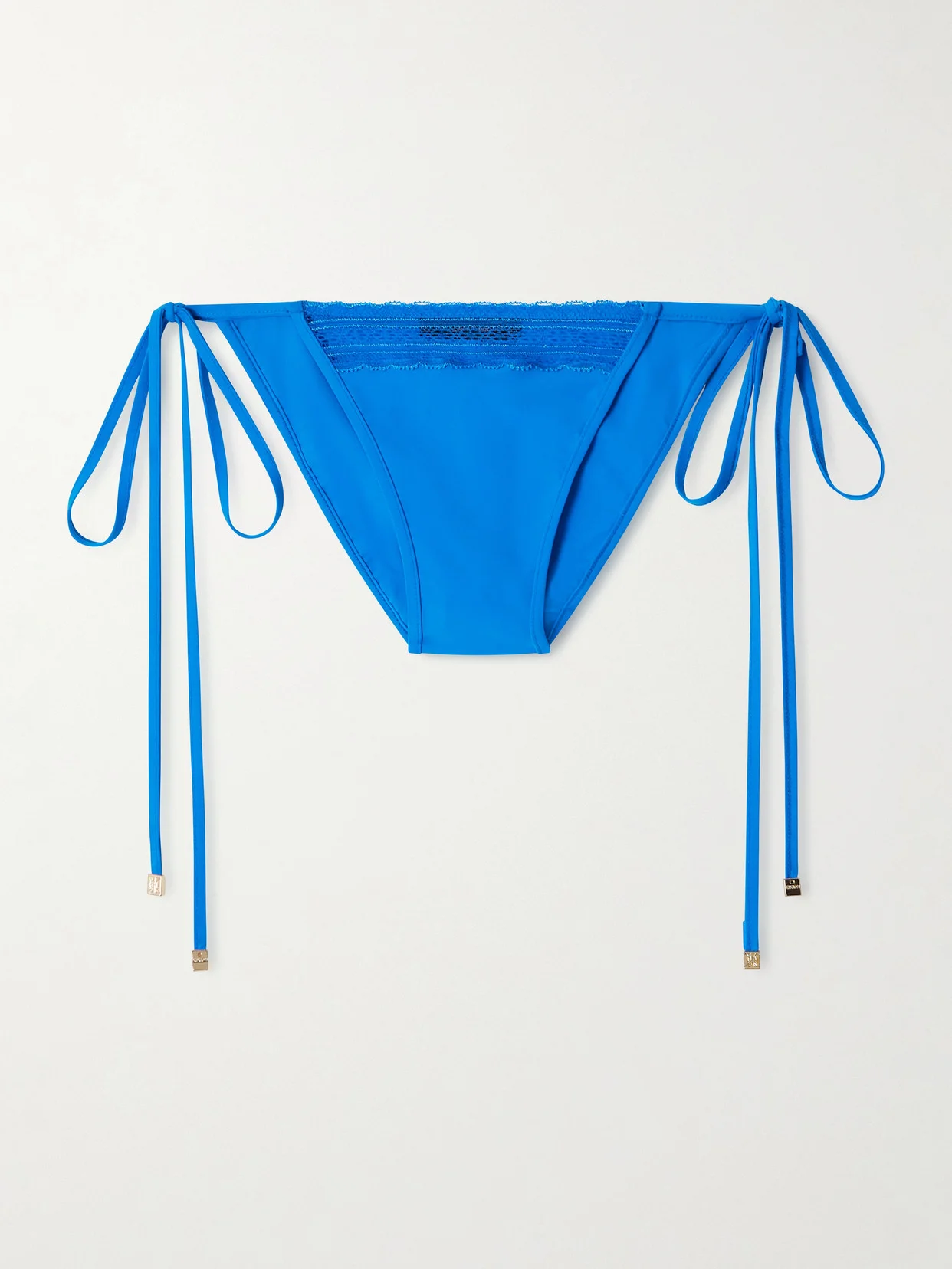 Lace-trimmed Bikini Briefs - 1