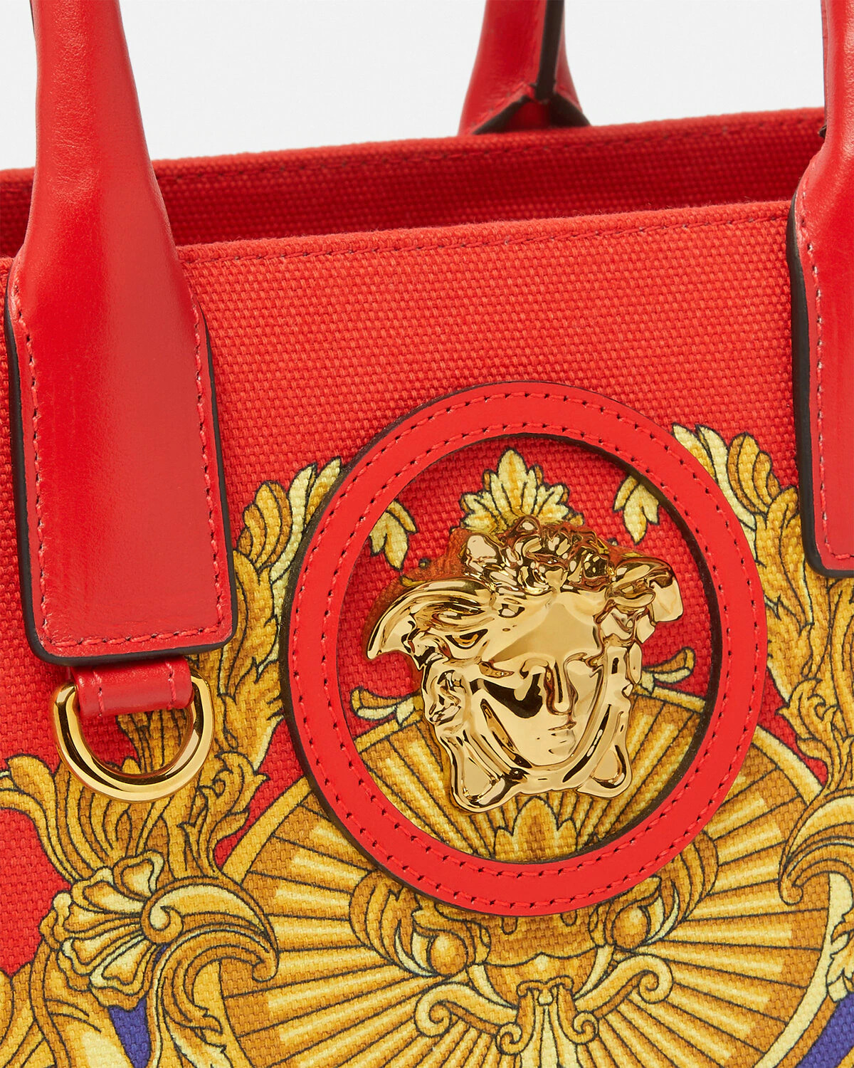Cheetah Barocco La Medusa Small Tote Bag - 5