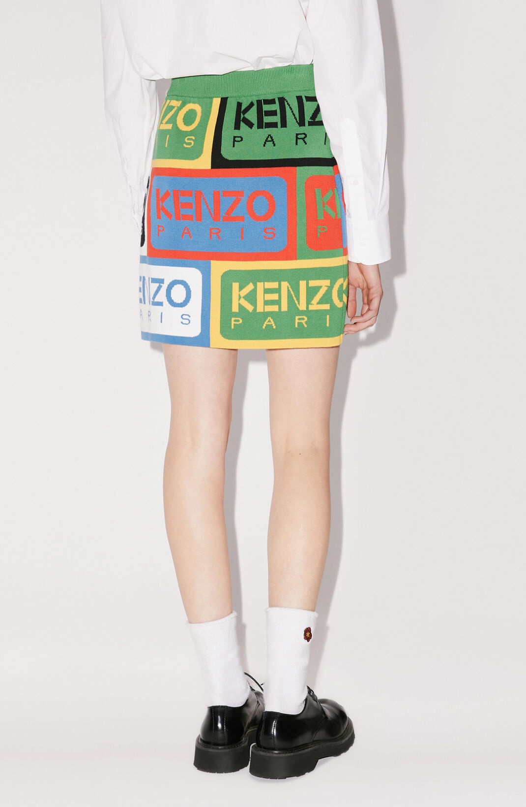 'KENZO Labels' miniskirt - 4