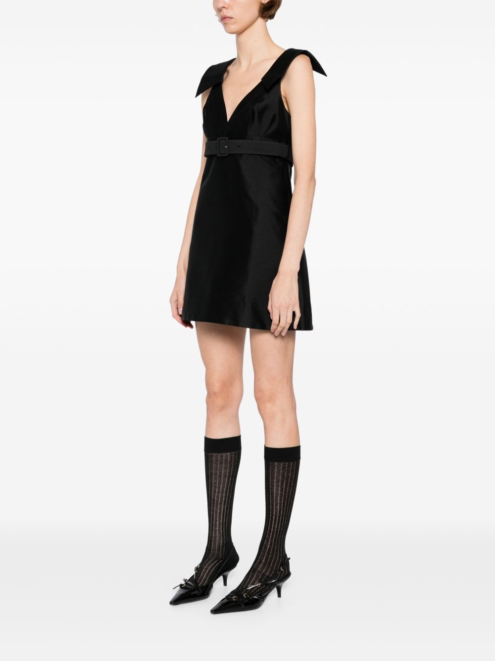 sleeveless-sleeve dress - 3
