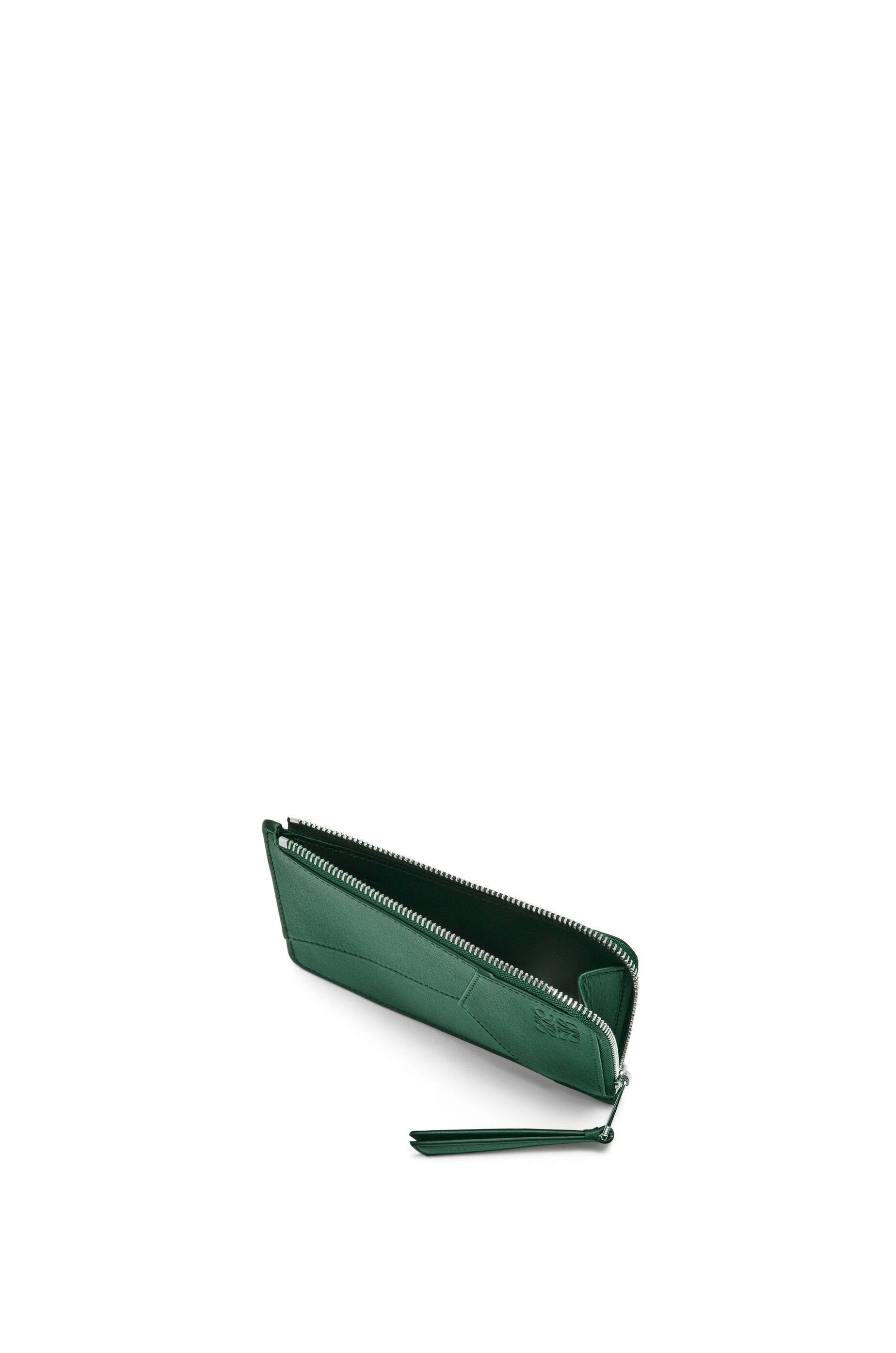 Puzzle long coin cardholder in classic calfskin - 3