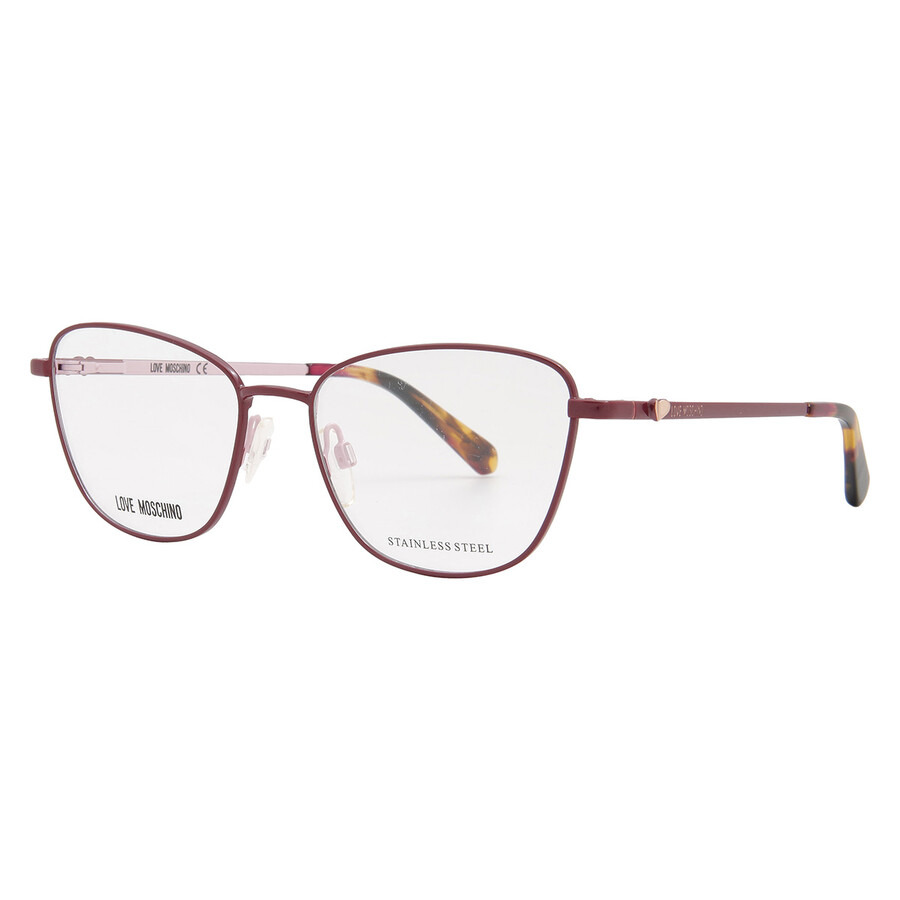 Moschino Demo Cat Eye Ladies Eyeglasses MOL552 08CQ 52 - 2