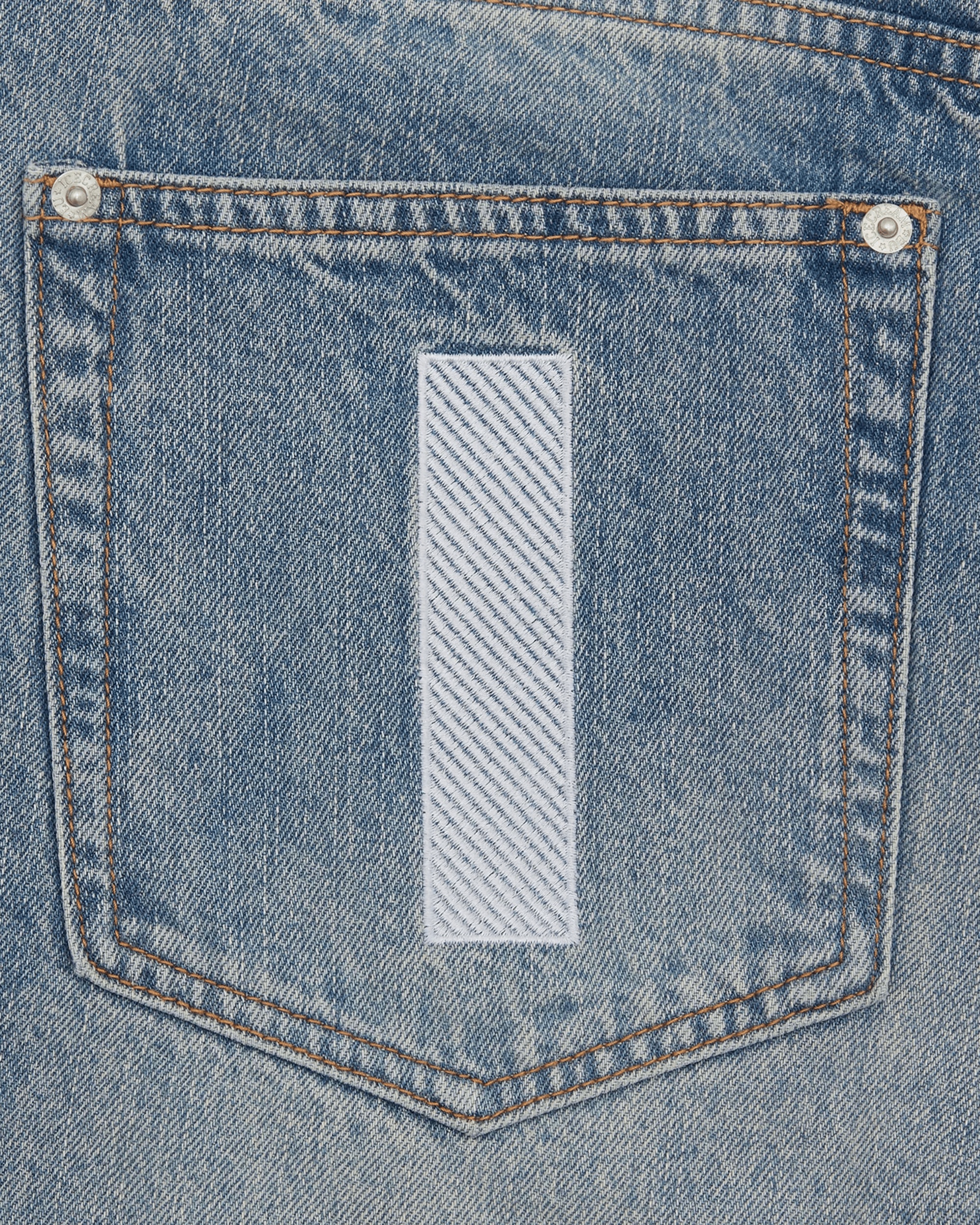 RUNNING DOG DENIM SHORTS - 5