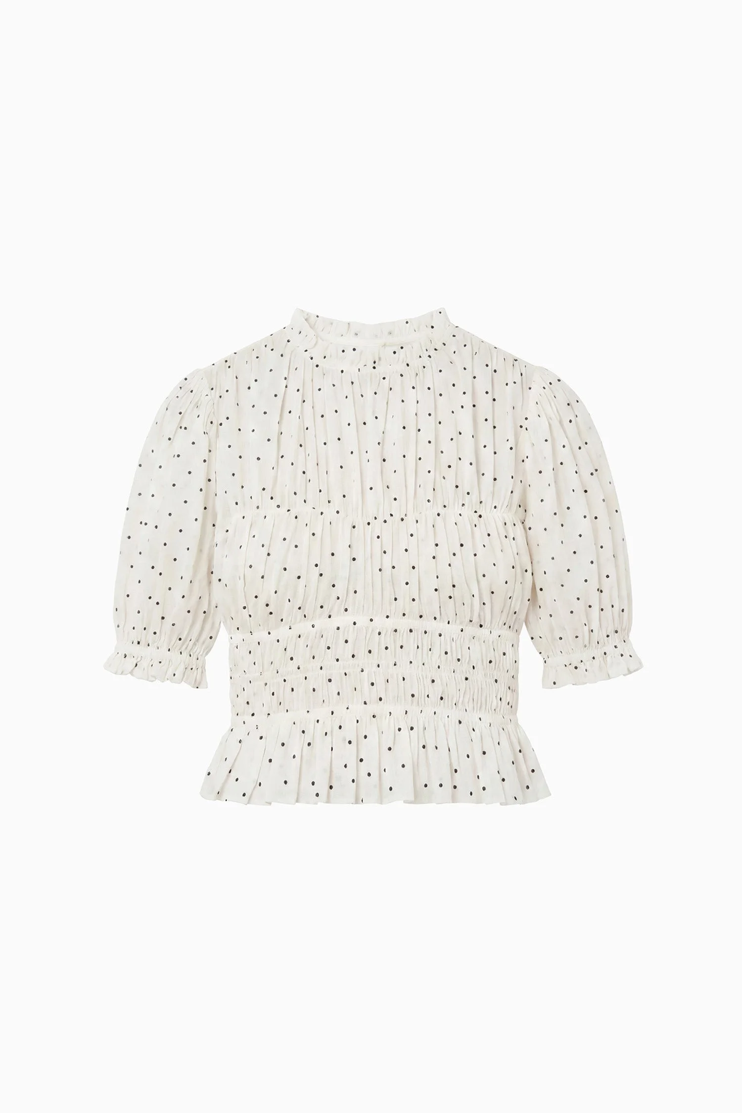Rae Short Sleeve Cotton Top - 1