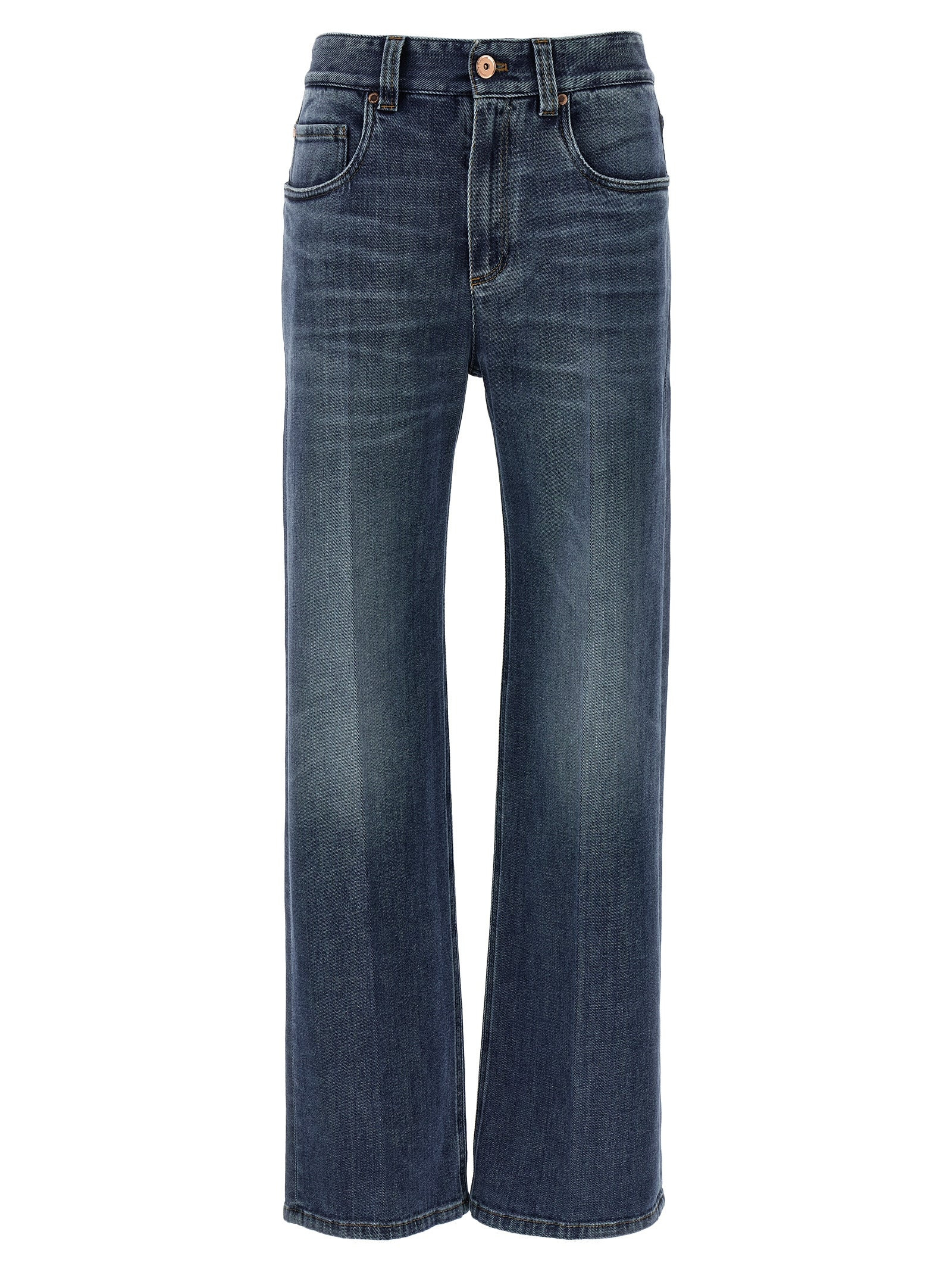 Contemporary Loose Jeans Blue - 1