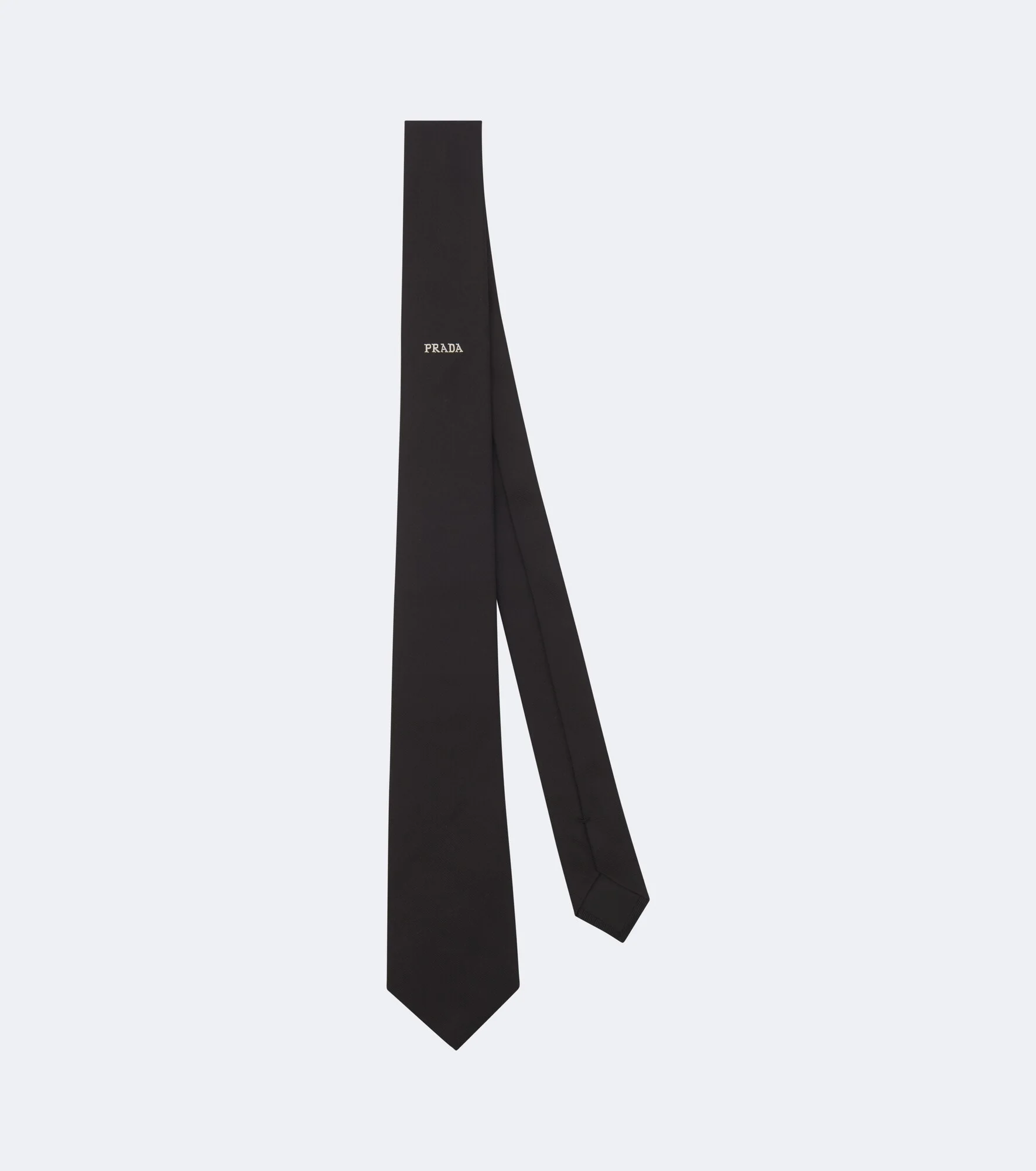 Logo silk tie - 1