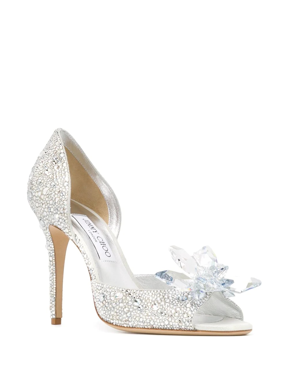 Anilla 100mm crystal-embellished pumps - 2