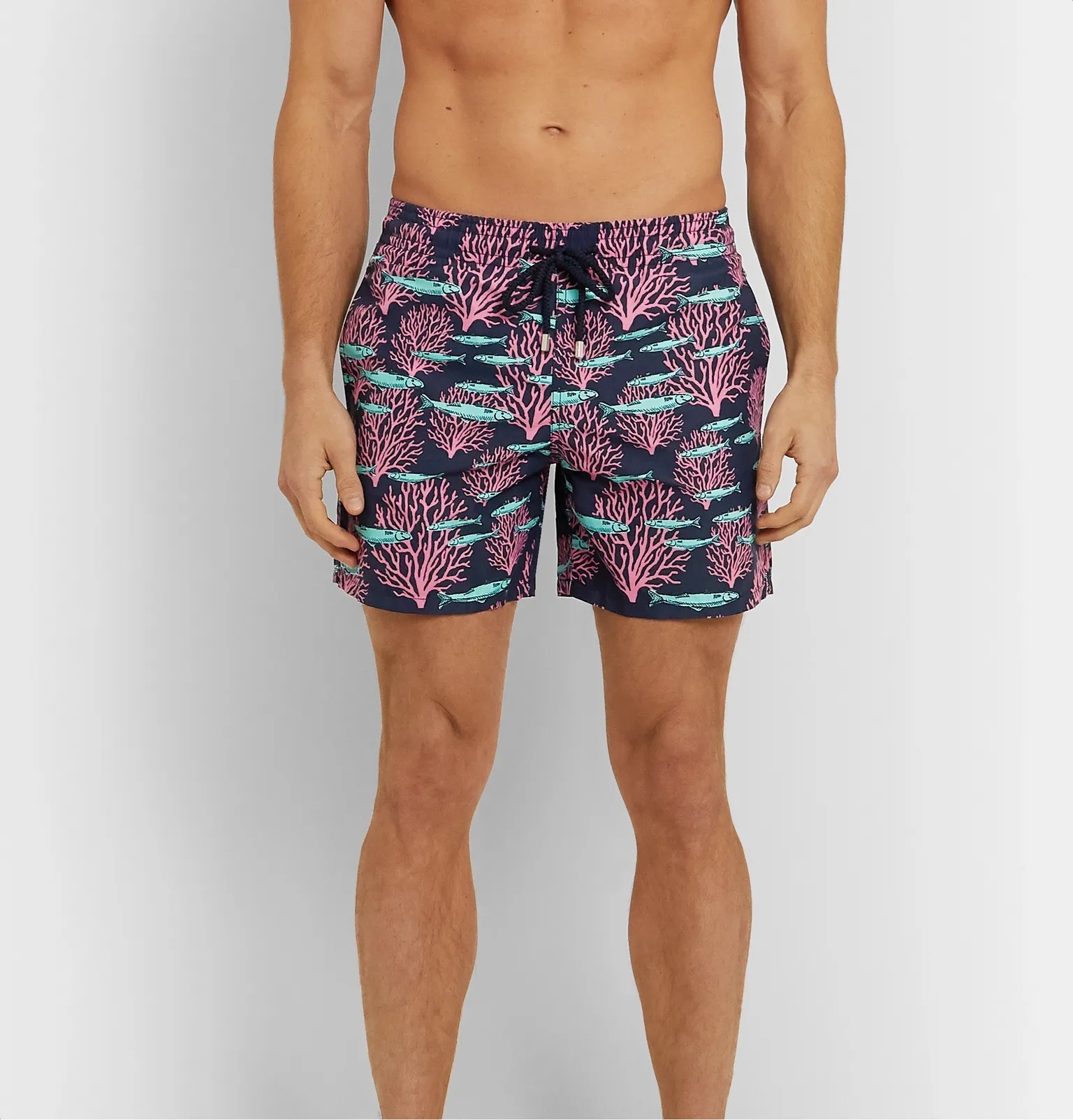 Moorea Mid-Length Printed Swim Shorts - 2