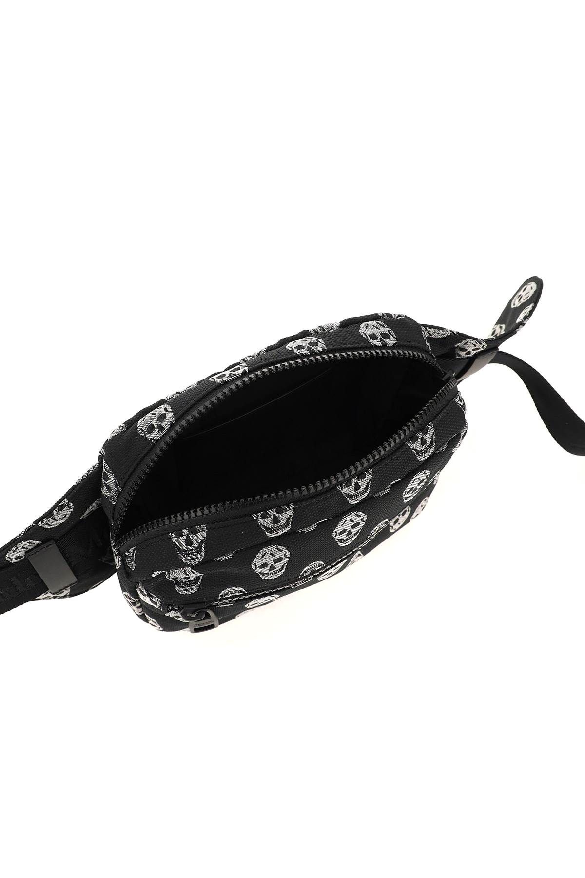 SKULL JACQUARD URBAN BELT BAG - 4