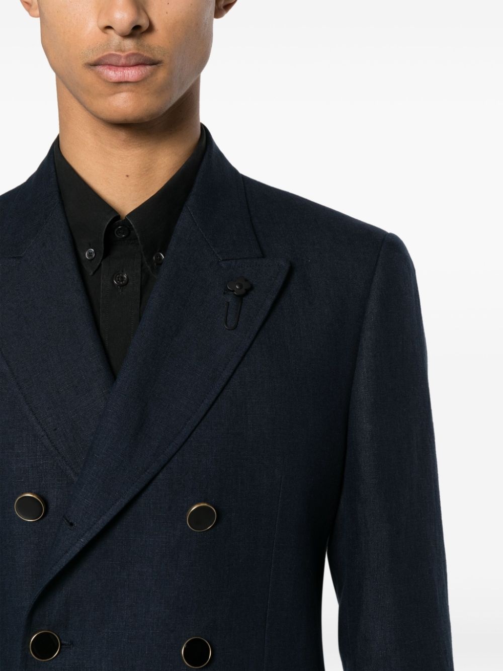 double-breasted blazer - 5