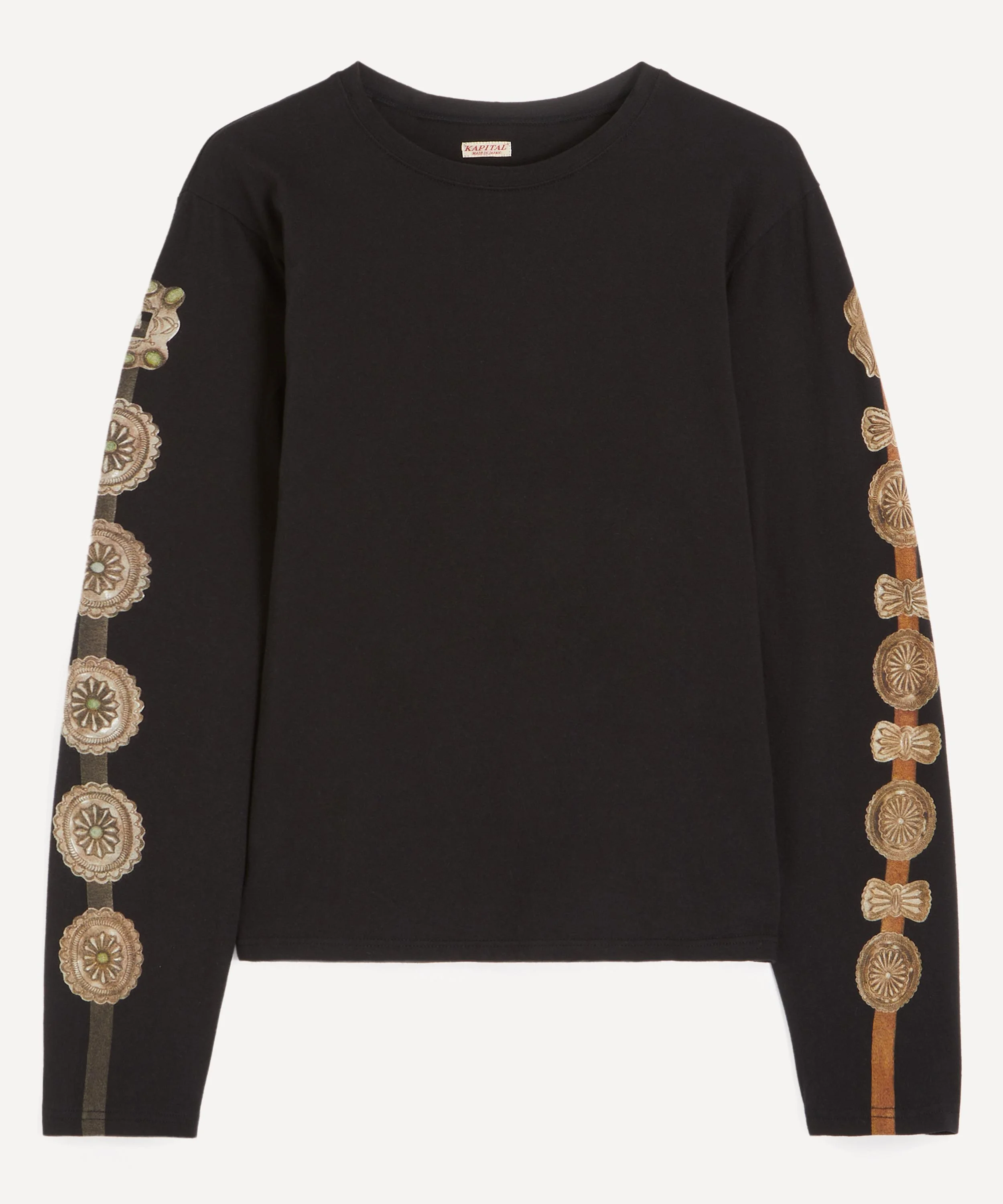 Jersey Long-Sleeve Concho T-Shirt - 1
