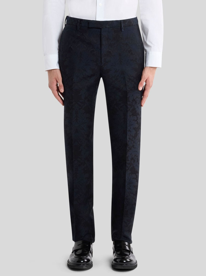 FLORAL JACQUARD TROUSERS 2