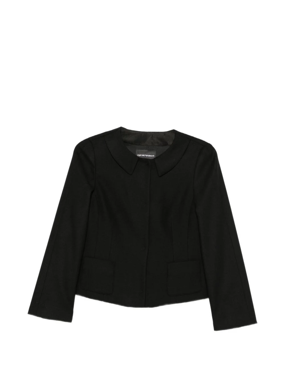 Wool blend blazer jacket - 1