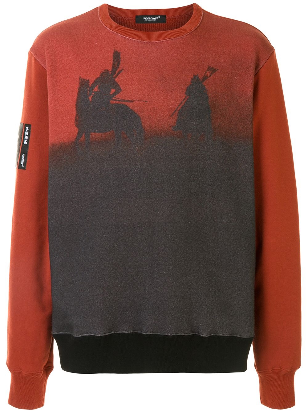 graphic print sweatshirt - 1