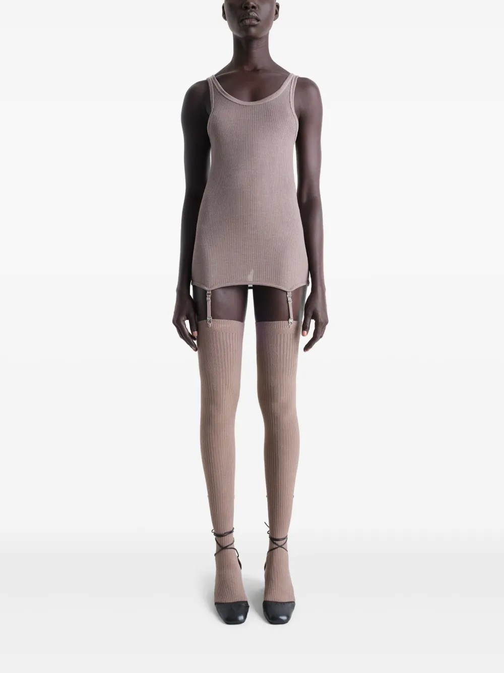LEMAIRE - Women Seamless Rib Tank Top - 3