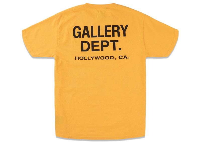 Gallery Dept. Vintage Souvenir T-Shirt Yellow 1