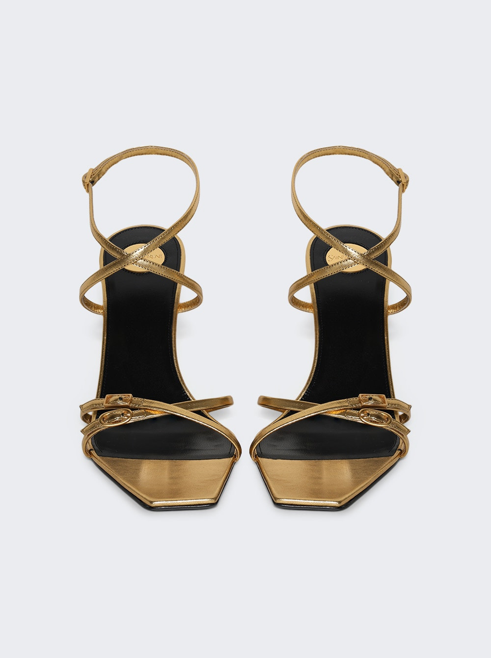 Lydia 75 Spiros Sandal Metal Moon Gold - 3