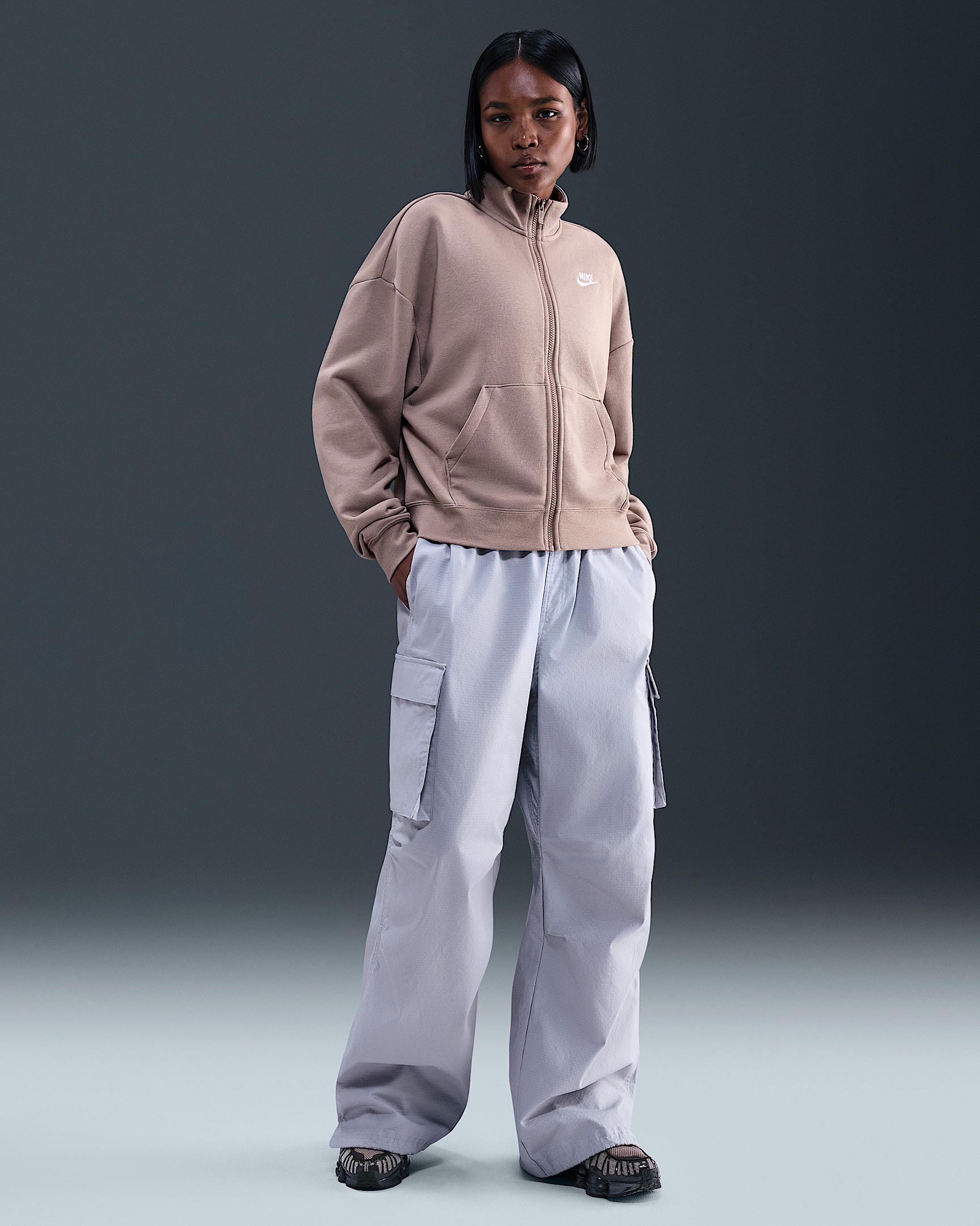 Nike Sportswear Club Fleece Women's Loose Track Jacket - 4