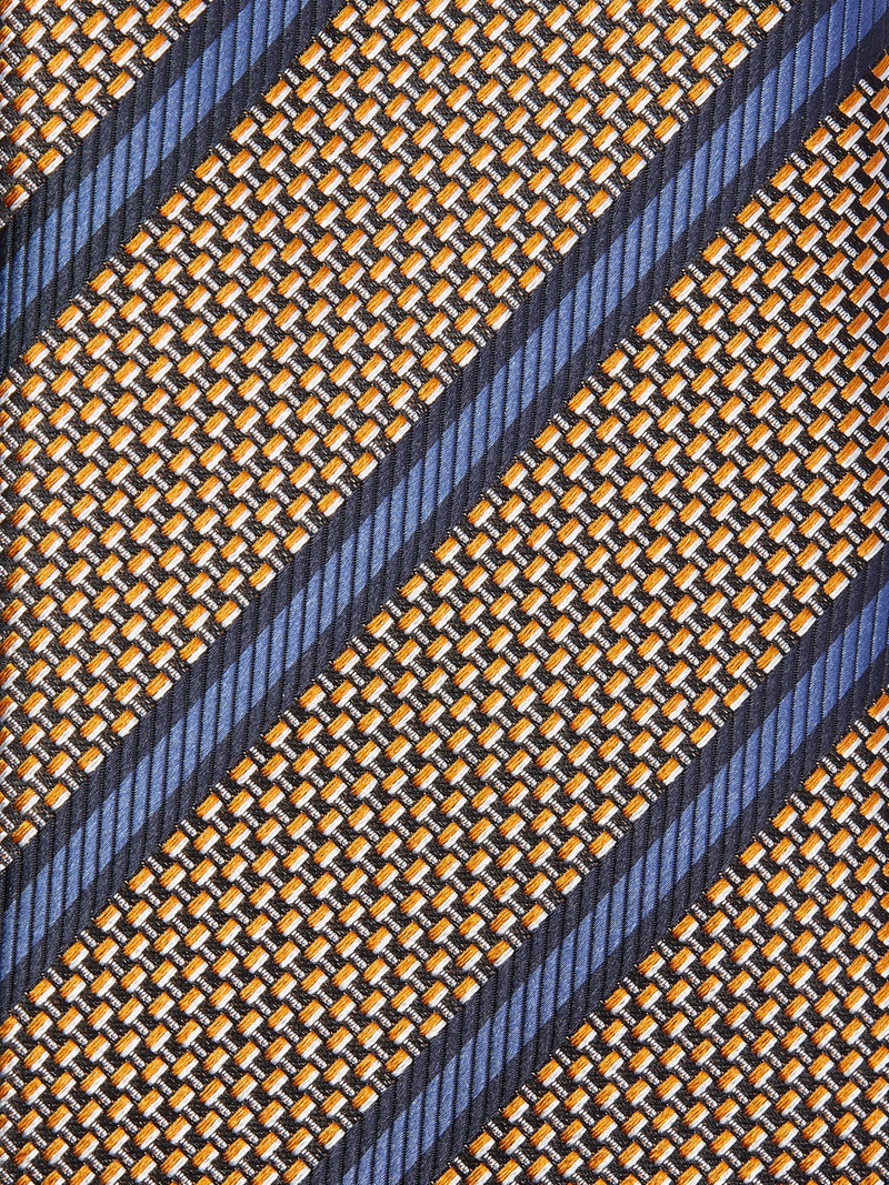 ZEGNA ORANGE SILK TIE outlook