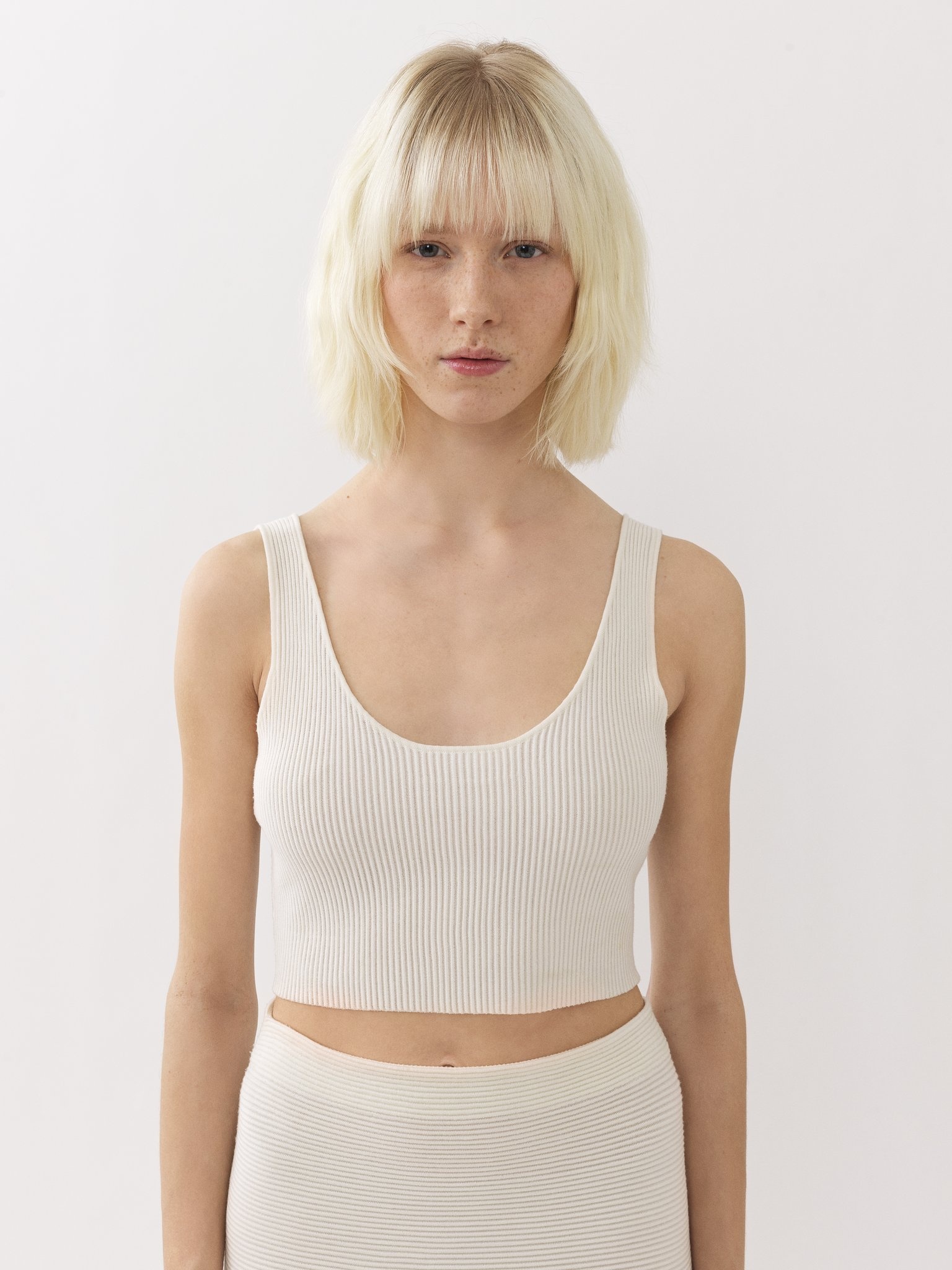 Chloé Scallop Edged Sleeveless Top