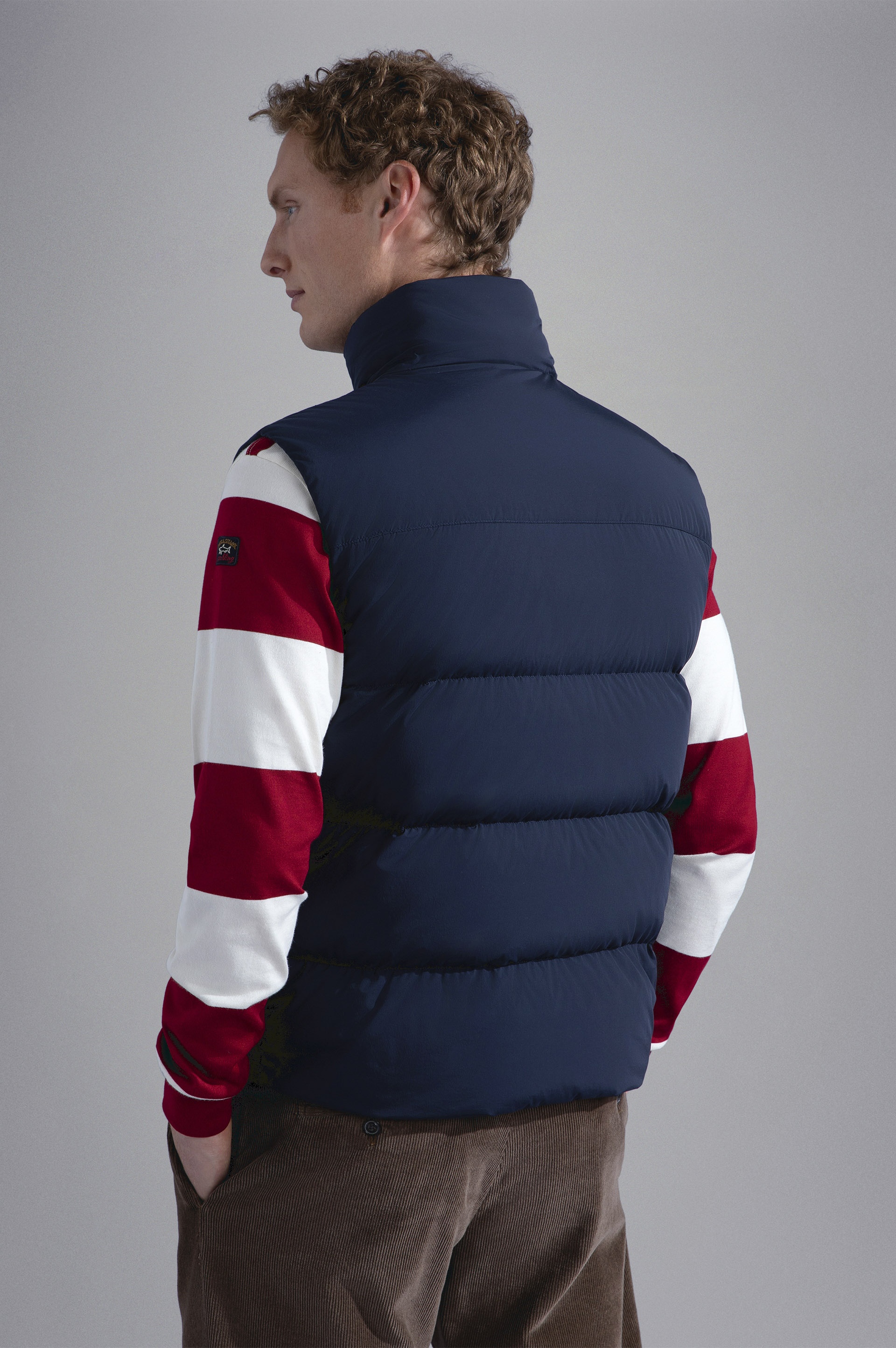GARMENT DYED ECONYL® NYLON VEST - 3