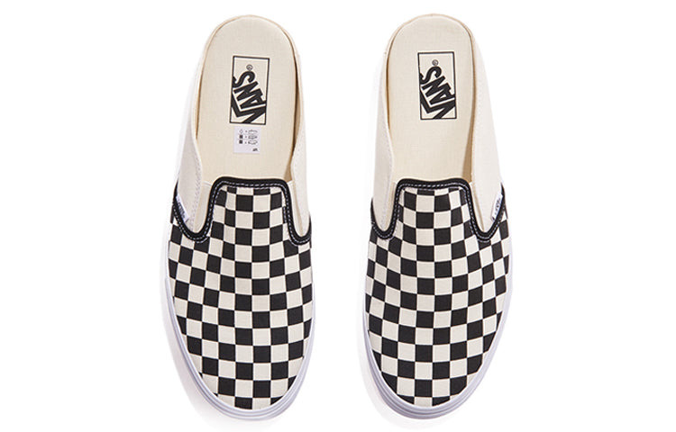 Vans Classic Slip-On Mule 'Checkerboard - Black' VN0004KTEO1 - 4