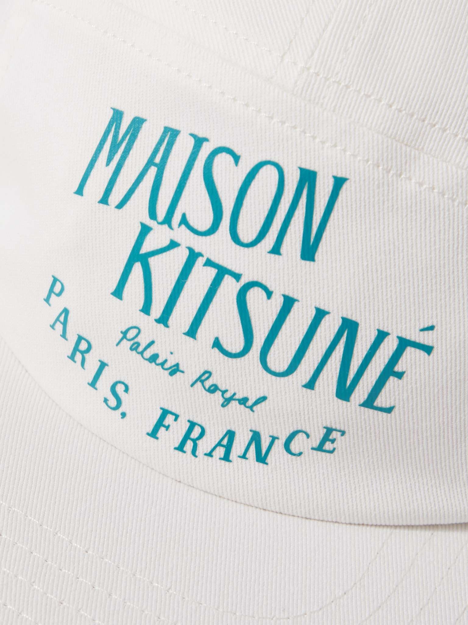 Logo-Print Cotton-Twill Baseball Cap - 4