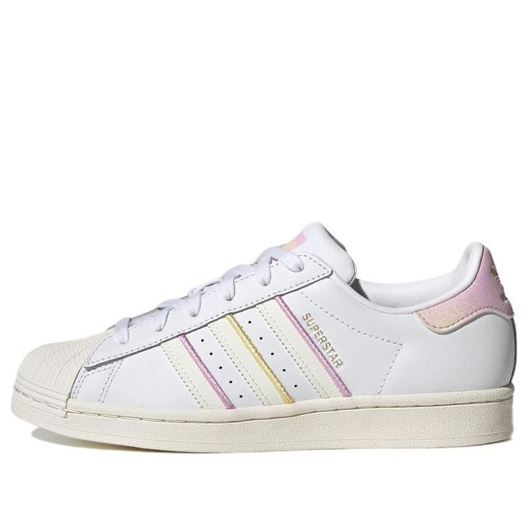 (WMNS) adidas Superstar 'White Bliss Lilac' H03438 - 1