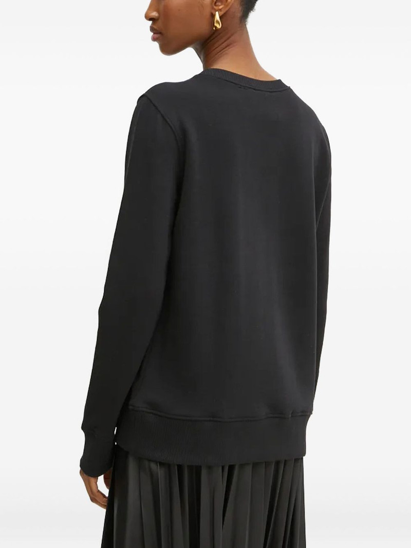 VERSACE JEANS COUTURE logo crew-neck sweatshirt outlook