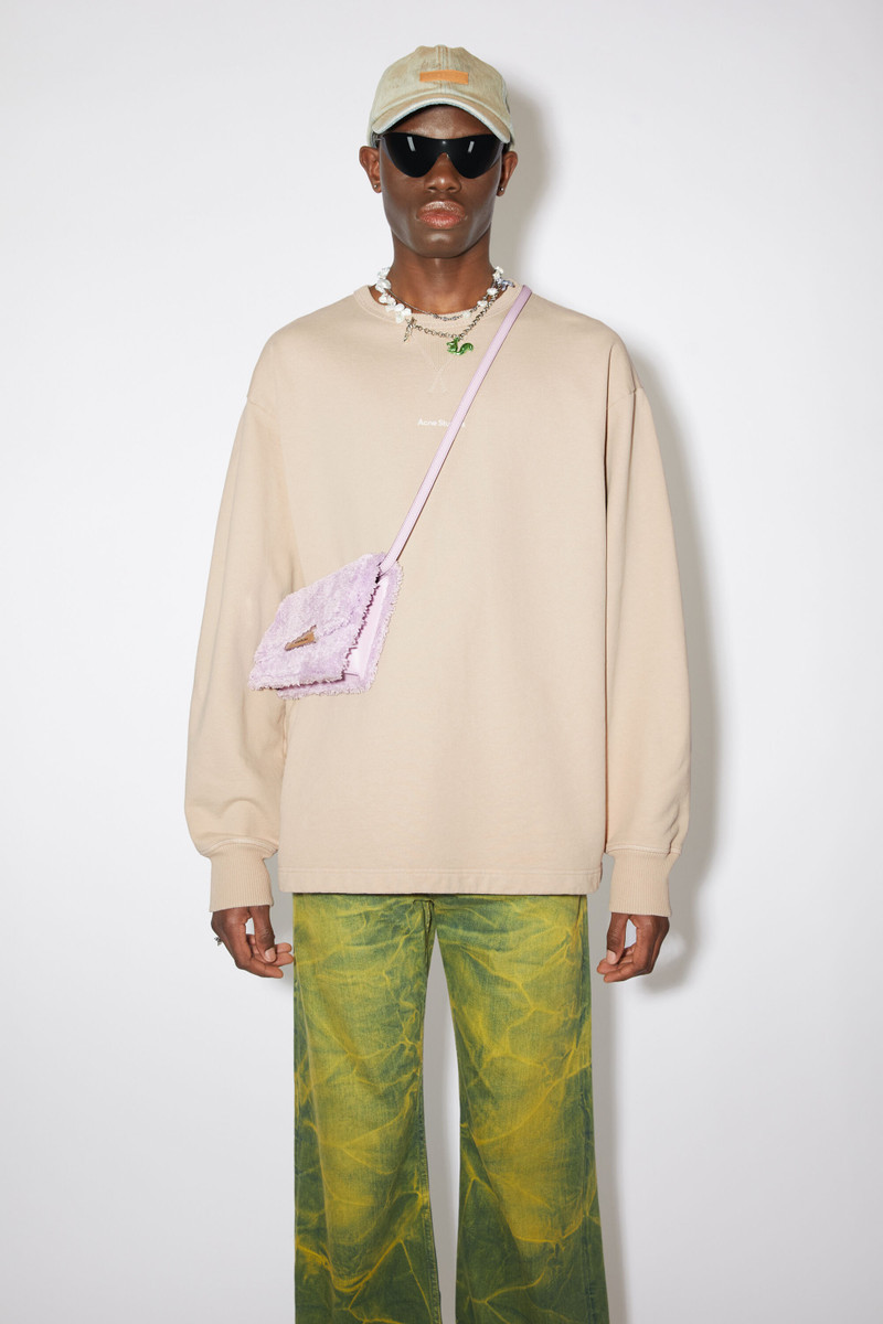 Acne Studios Logo sweater - Champagne beige outlook