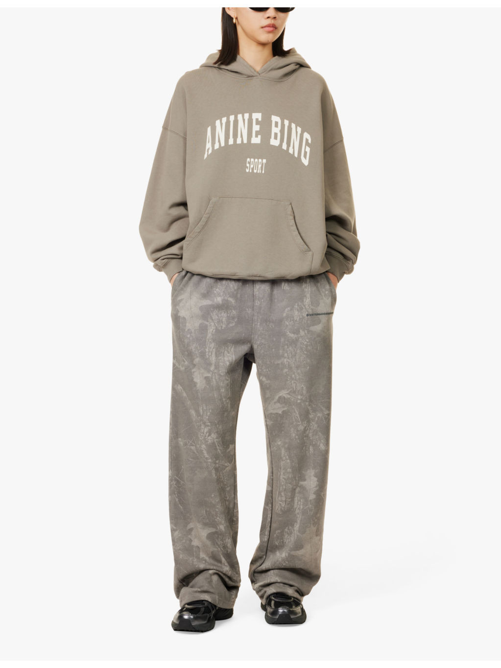 Harvey logo-print relaxed-fit cotton-jersey hoody - 2