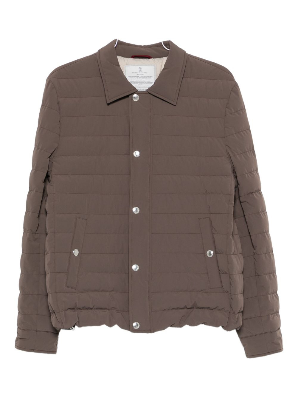 Nylon Short Down Jacket - 1