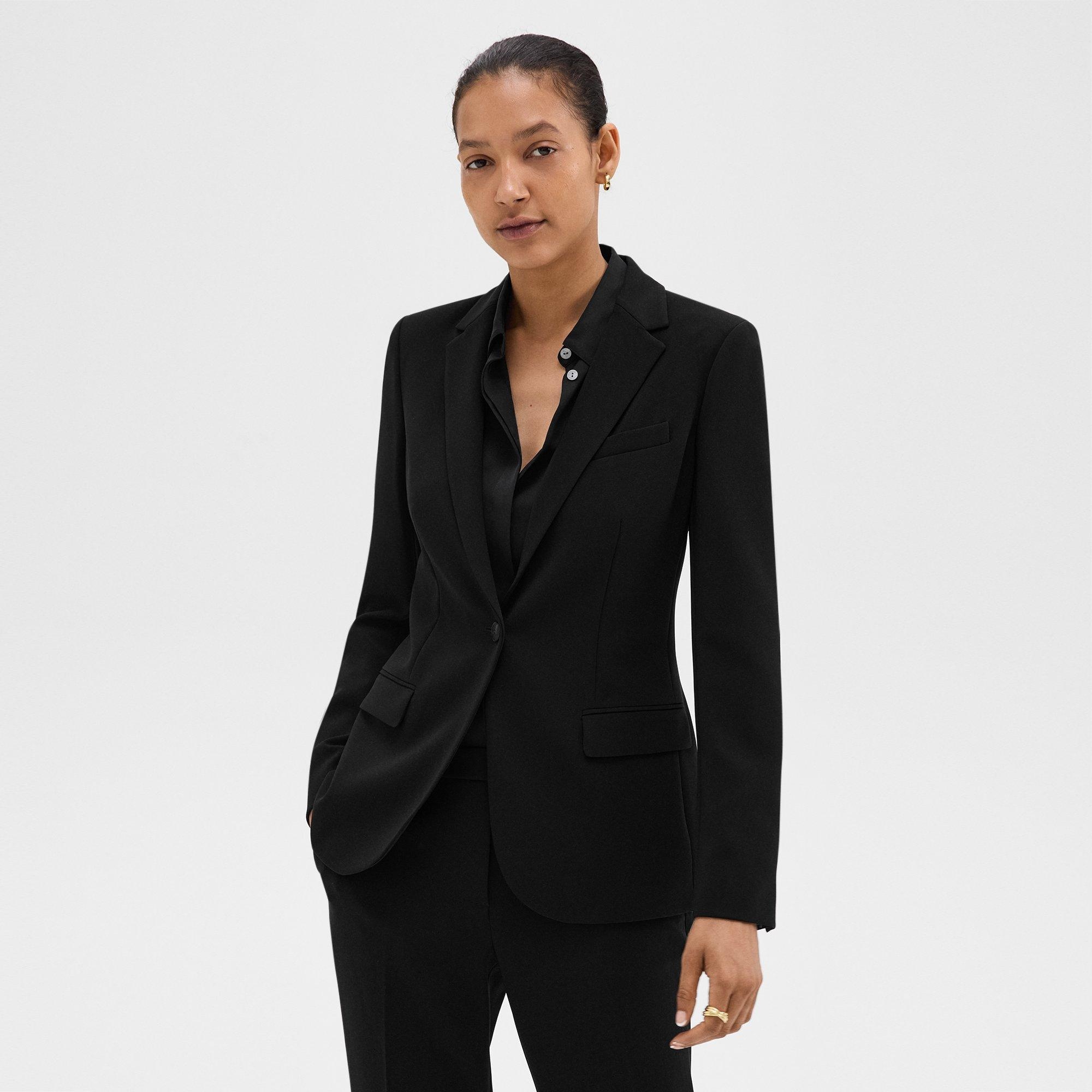 Staple Blazer in Admiral Crepe - 3