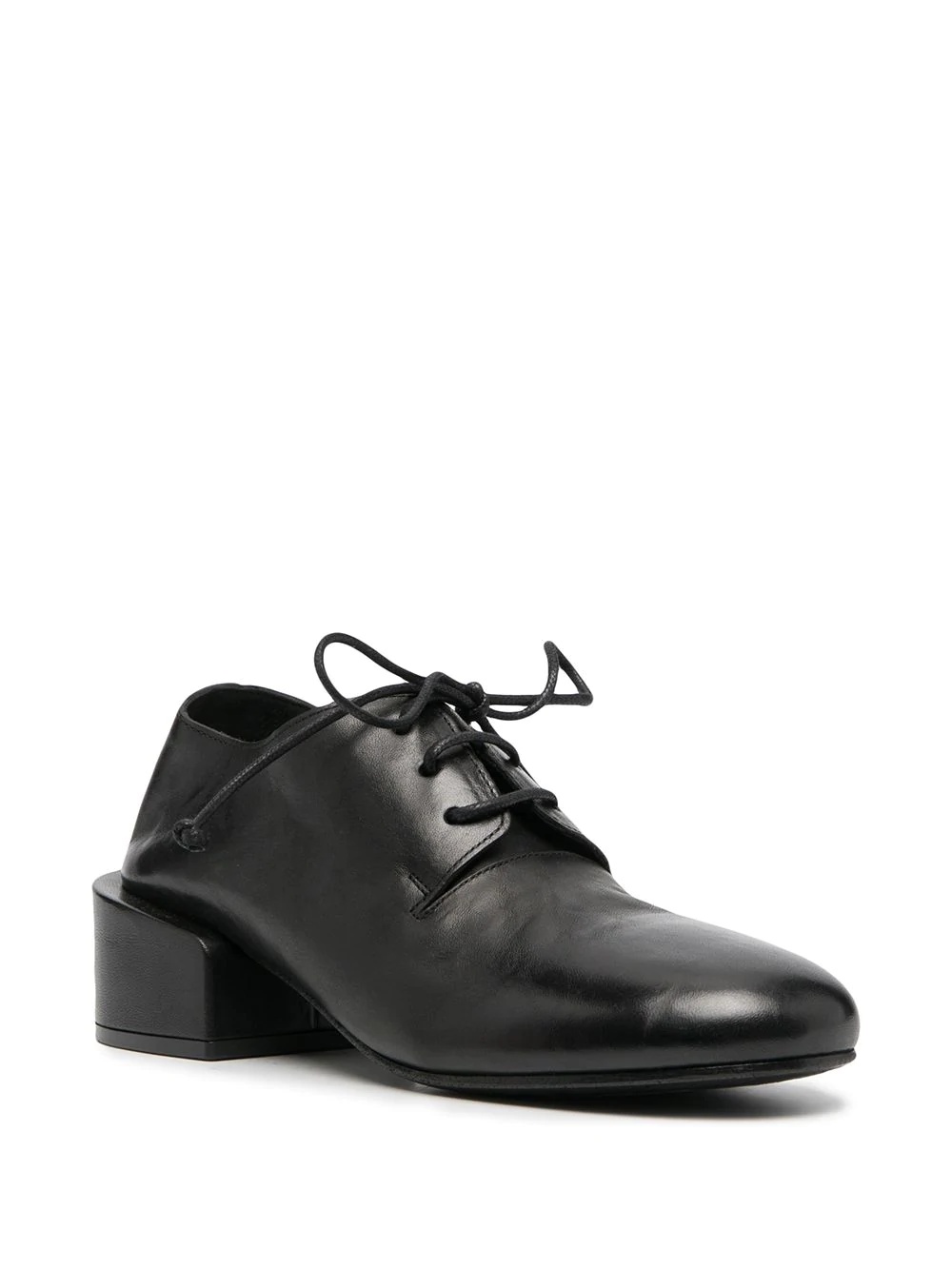 block-heel derby shoes - 2