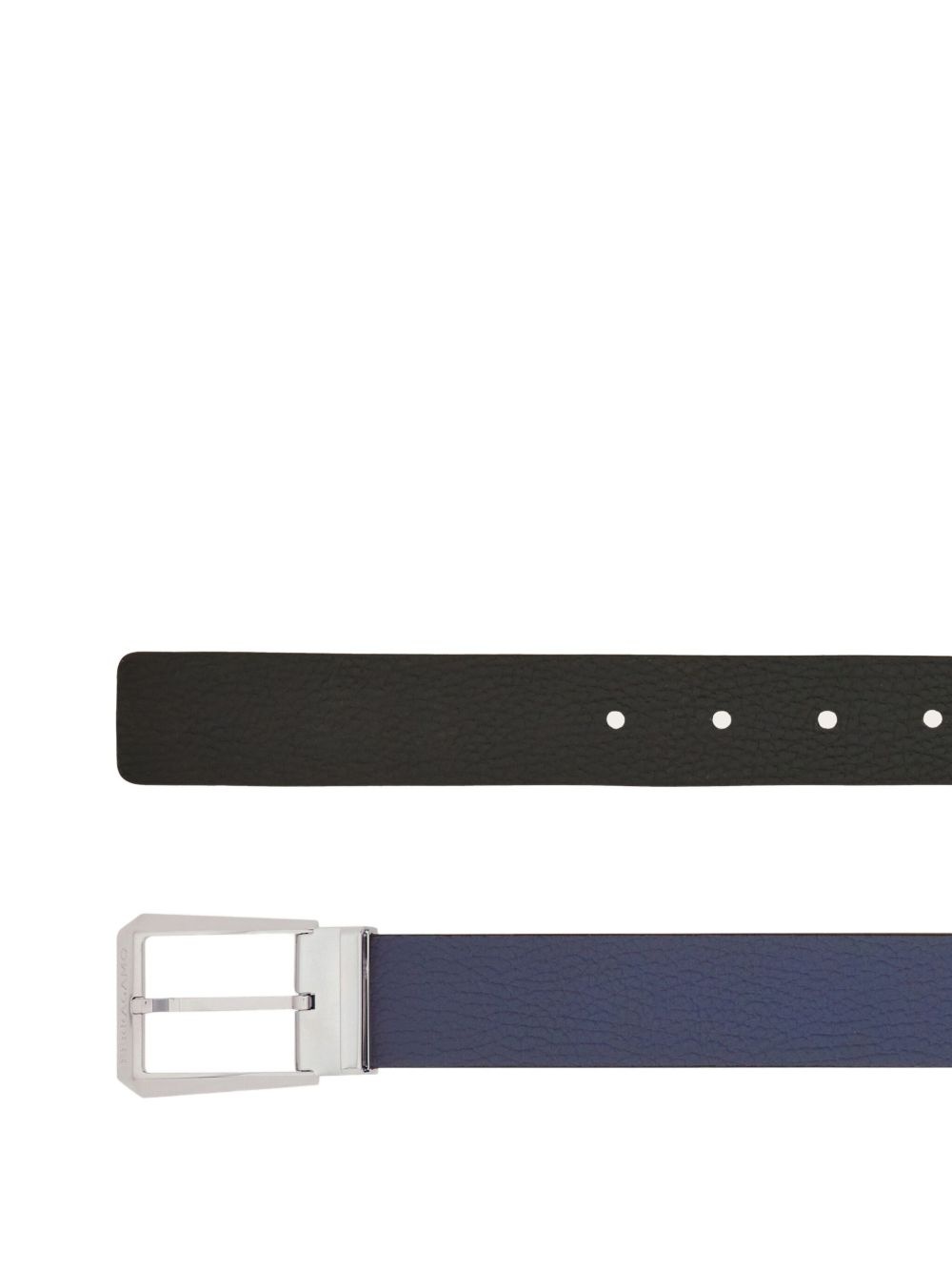 reversible leather belt - 2