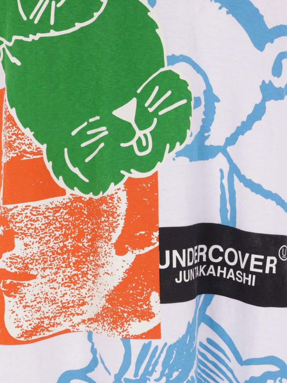 graphic-print crew-neck T-shirt - 4