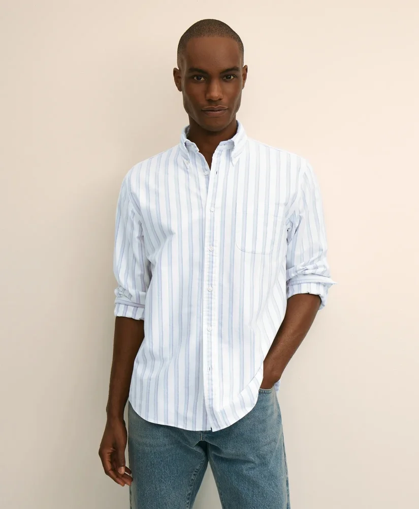 Friday Shirt, Oxford Stripe - 1